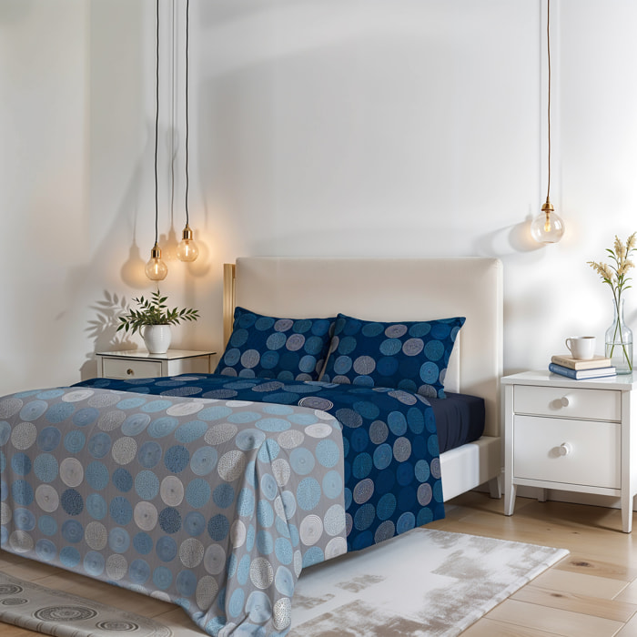 COMPLETO LETTO FANTASY, 100% Microfibra - IPNOTIC