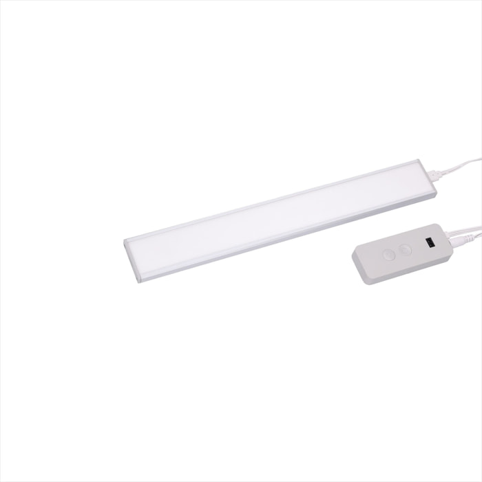Forlight Sistema Lineal LED 300mm Aluminio Opal - Iluminación Eficiente y Moderna para el Hogar, Tecnología LED 4000K, Diseño Duradero en Aluminio y Policarbonato