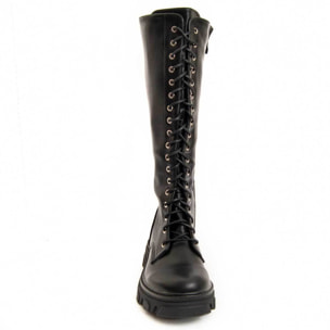 Bota de plataforma - Negro - Altura: 4 cm