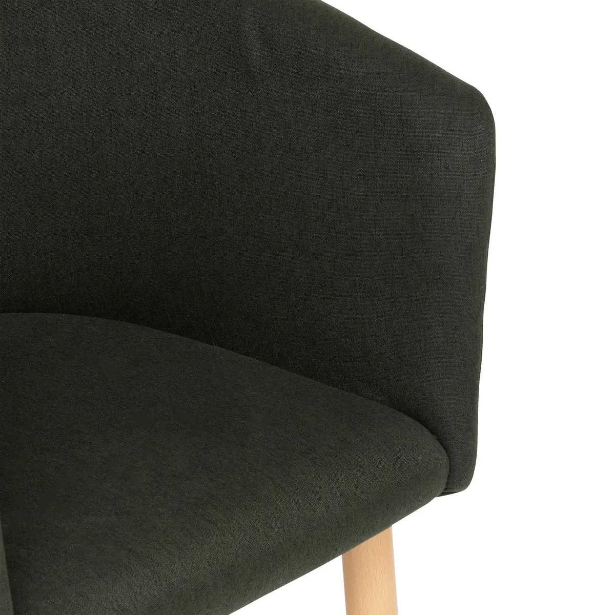 Fauteuil à dîner "Marlo" hêtre vert cèdre