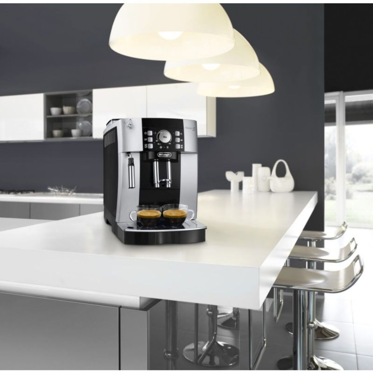 Expresso Broyeur DELONGHI Magnifica S ECAM 21.117.SB inox