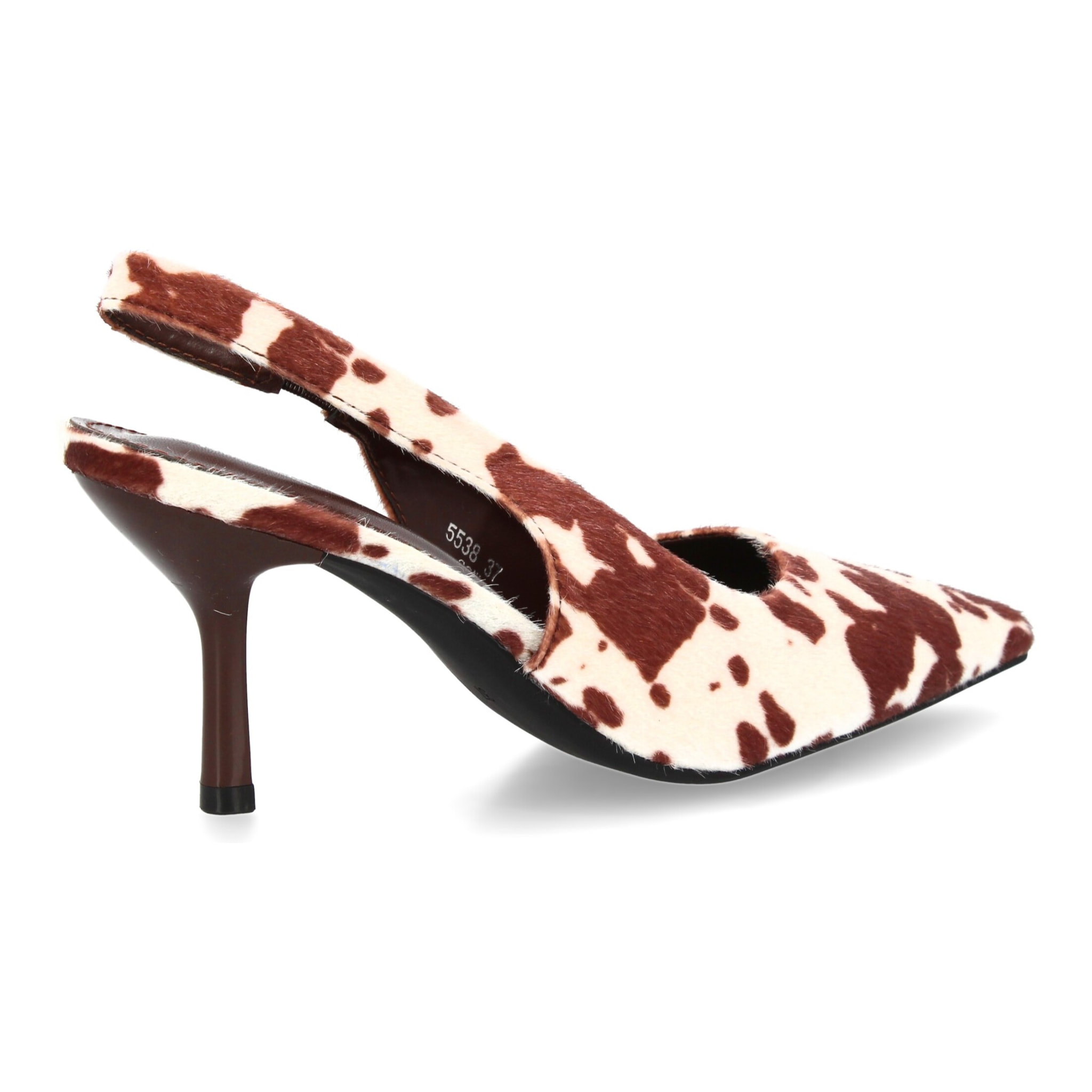 Zapatos cierre elástico estampado moderno