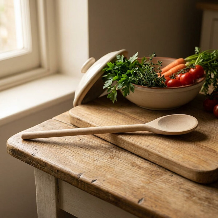 Cuillère de cuisine en bois 30 cm Fackelmann Wood Edition