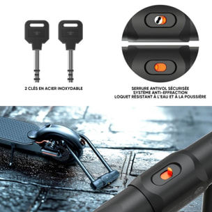 Antivol CASR Antivol U Fub 2 roues Noir