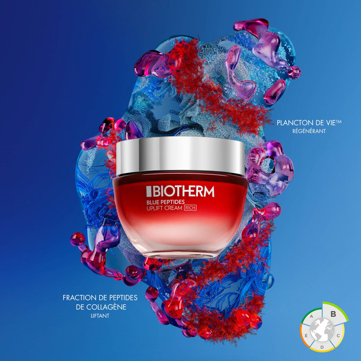 Blue Peptides Uplift - Crème De Jour Riche Anti-Age et Fermeté 50 ml