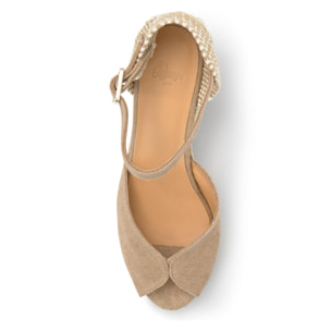 Alpargata cuña de yute 7cm