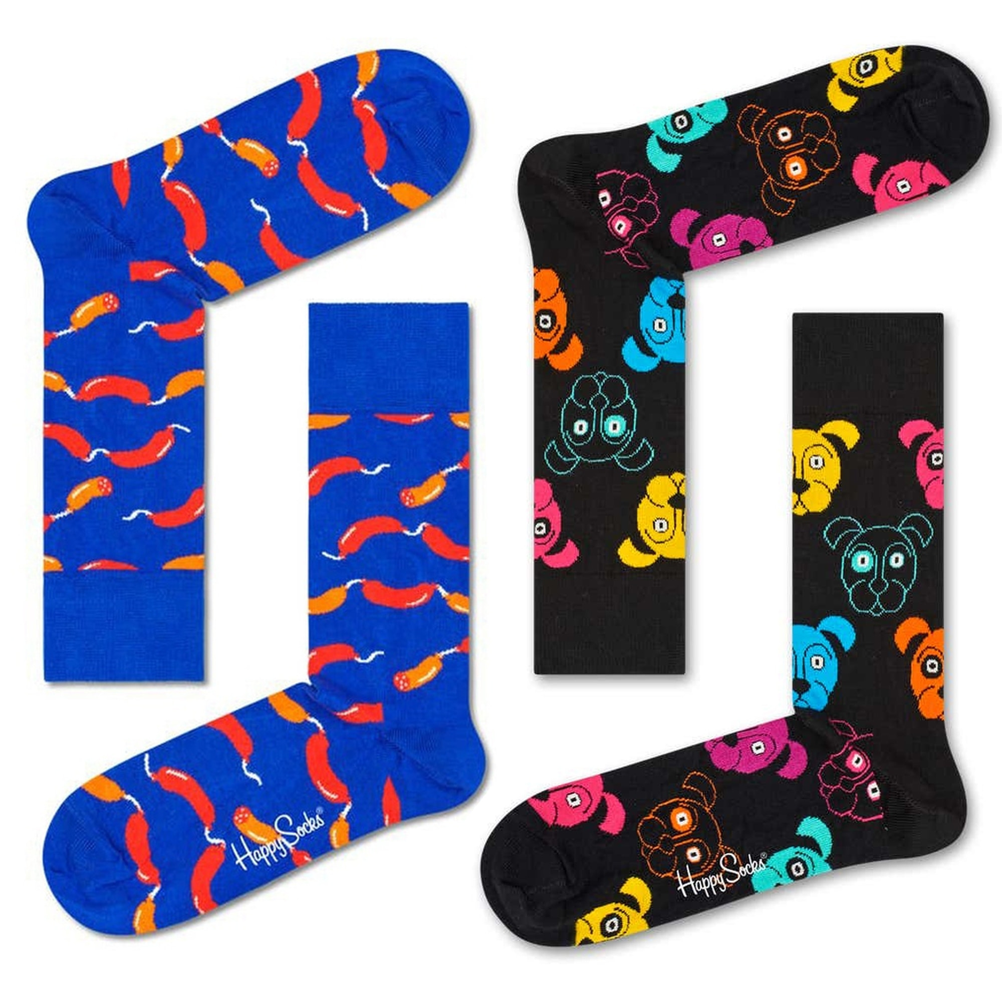 Pack de 2 calcetines con diseño Happy socks