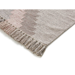 CHANDIA Alfombra kilim algodón reciclado multicolor, varias medidas disponibles