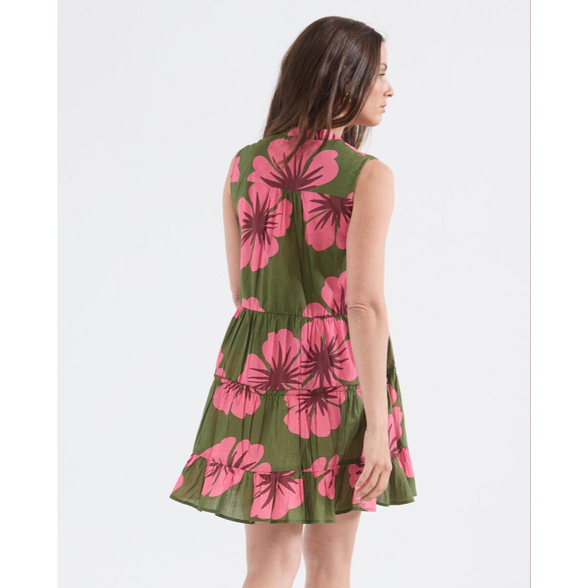 Abito corto floreale Aloha