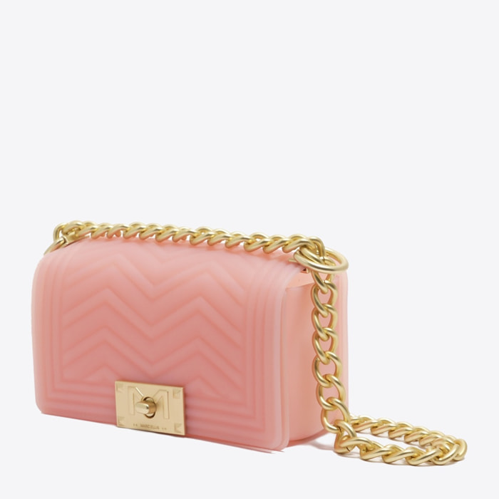 Borsa a mano da donna - Modello False - 100% Pvc - 18.0 x 10.0 x 9.0 cm