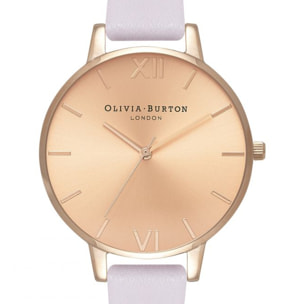 Reloj Olivia Burton OB16BD110 Mujer Analogico Cuarzo con Correa de Piel sintetica