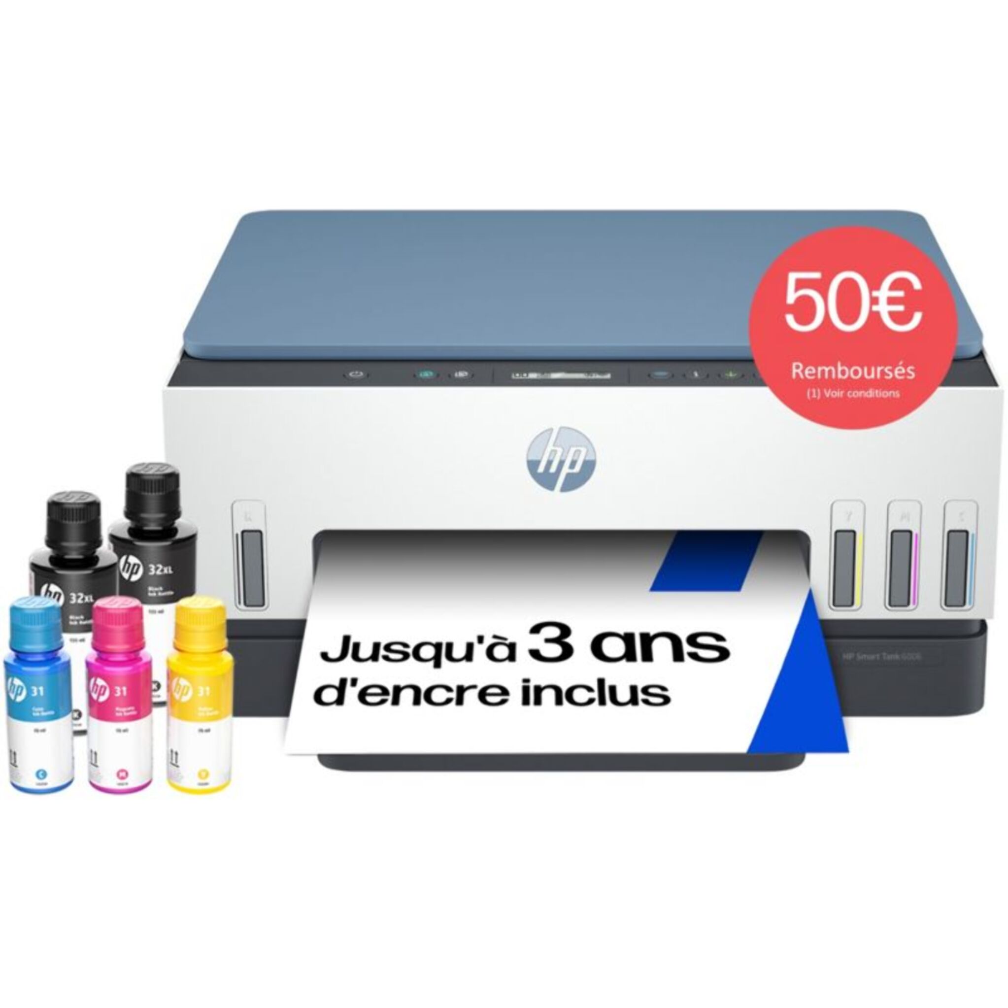 Imprimante jet d'encre HP Smart Tank 6006