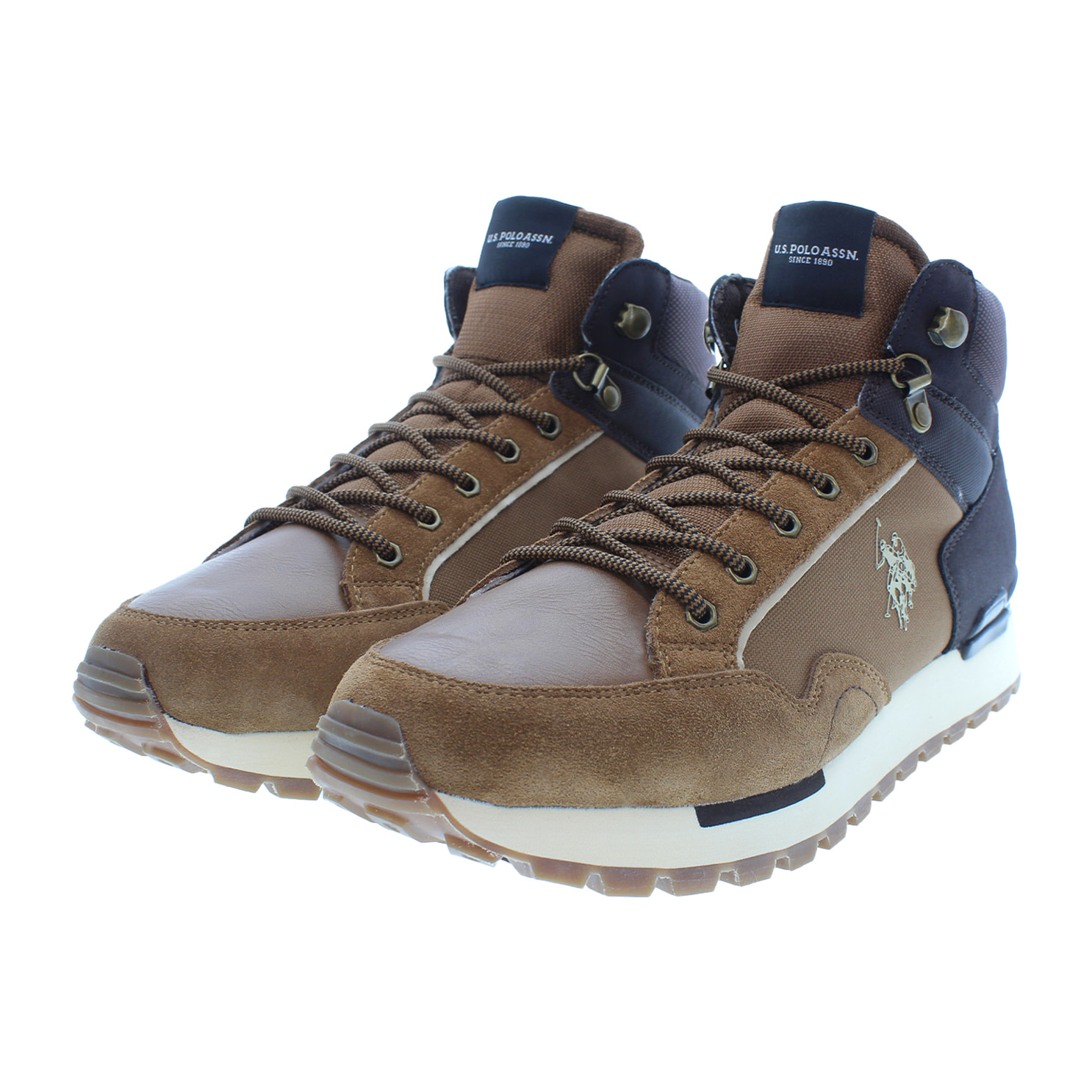 U.S. Polo Assn. - Stivaletti ARON005MDTY1 in camoscio per uomo