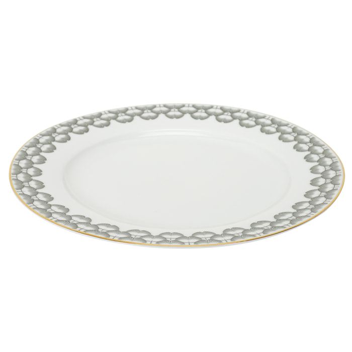 Service 12 Pieces Porcelaine Ginko