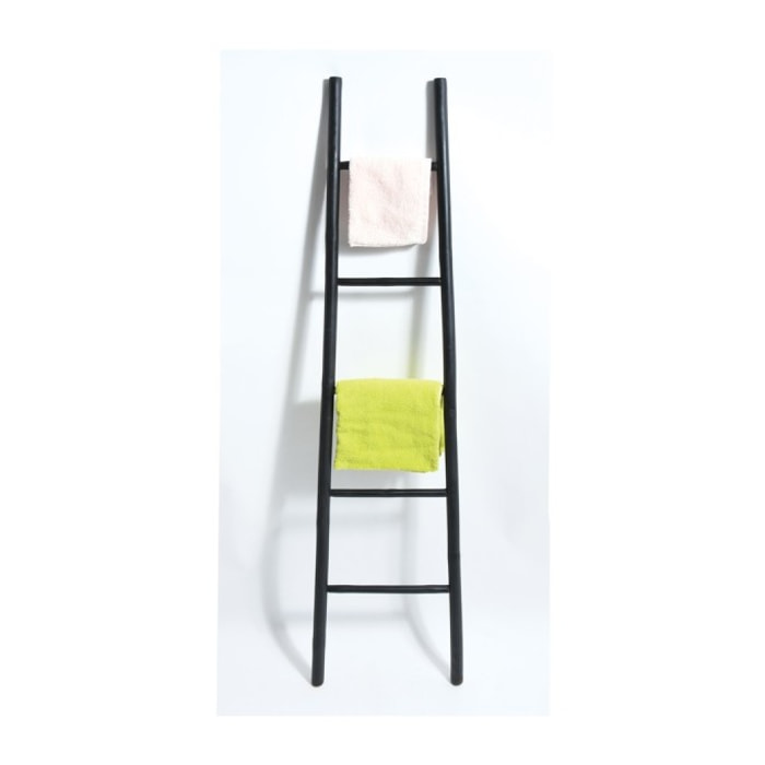 Porte serviettes echelle 5 niveaux TILDA Bambou Noir MSV