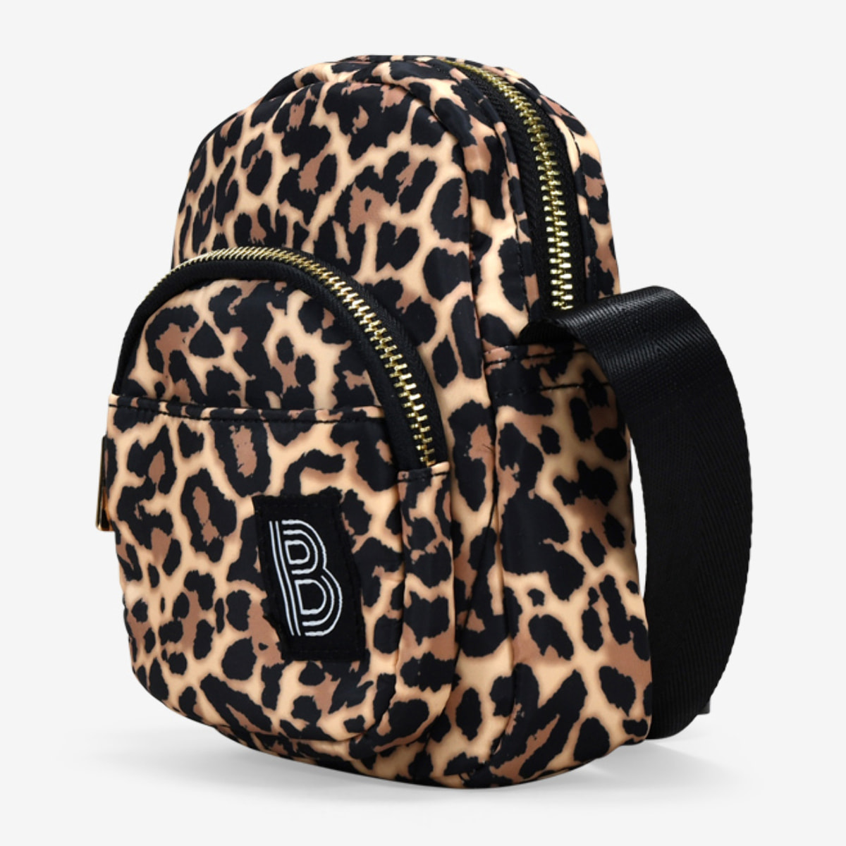 Bolso bandolera leopardo para móvil