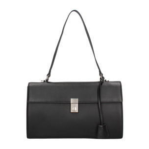 Borsa a spalla da donna Made in Italy - Modello Ereba Ultra - 100% pelle - 34.5 x 21.0 x 10.0 cm