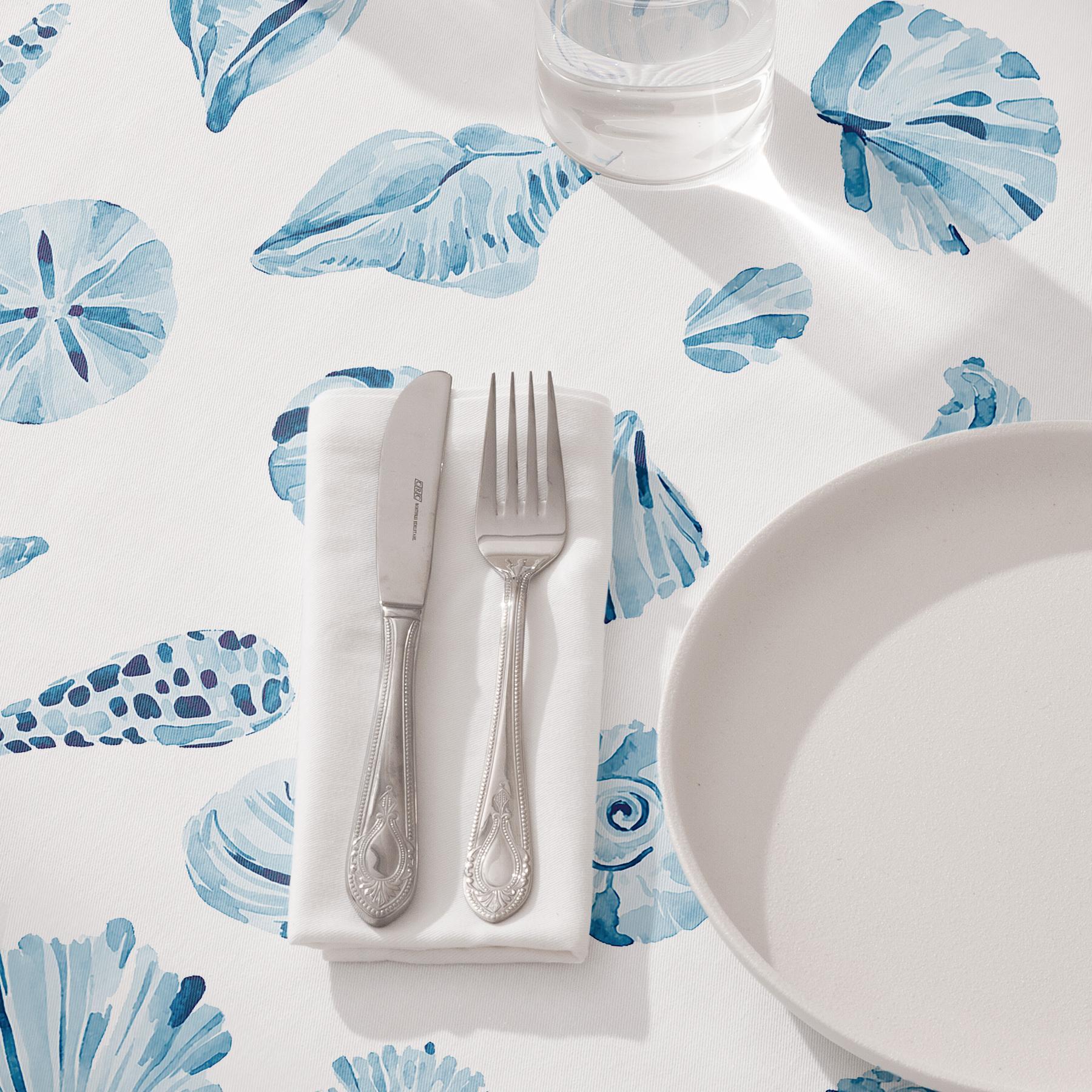 Nappe anti-taches CARRANC MULTICOLORE - en 100 % coton