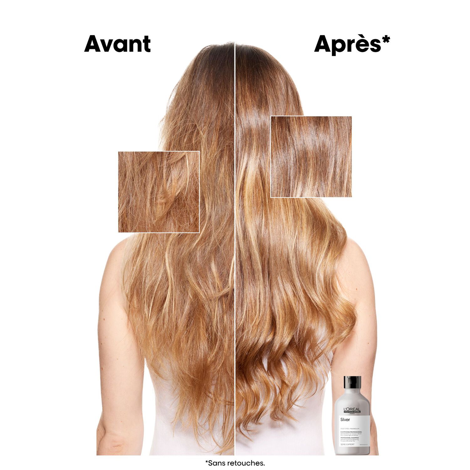 Serie Expert Silver - Shampooing Déjaunissant