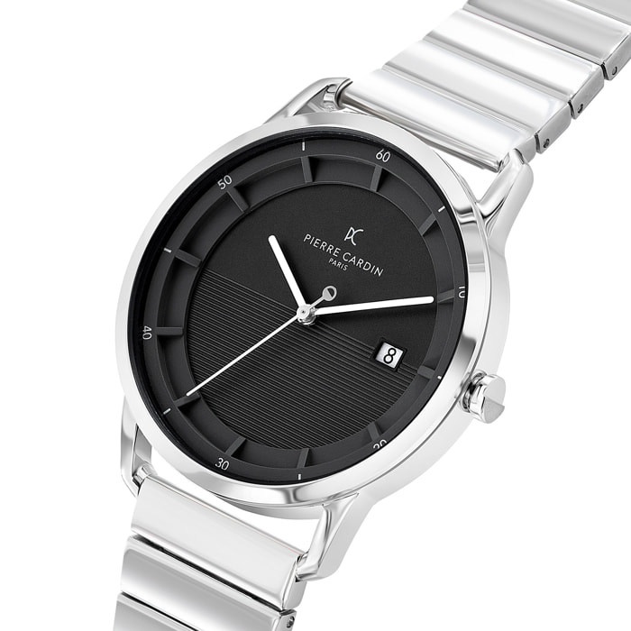 Reloj Pierre Cardin CLC.6006 Hombre Analogico Cuarzo con Correa de Acero inoxidable