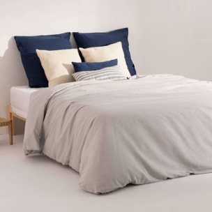 Housse de couette jacquard Elche Bleu