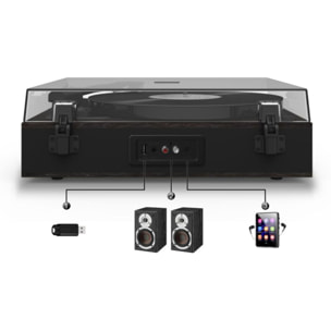 Platine vinyle OGLO TT-B500 BT