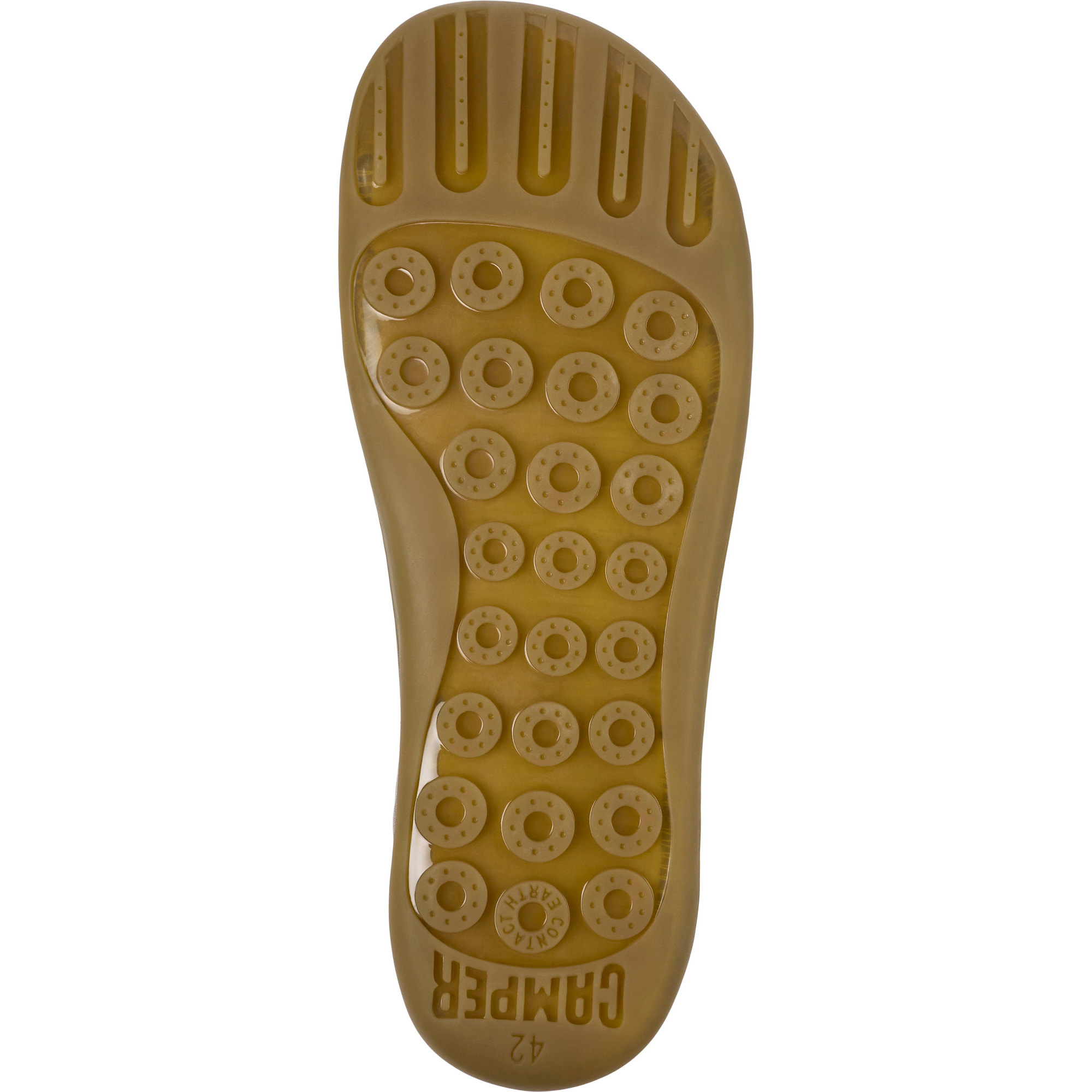 Zapatillas - CAMPER Peu Cami - Marron - Cuero liso