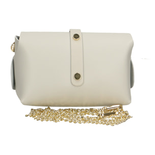 Chicca Borse Borsetta Clutch Grigio