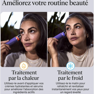 Appareil éclat visage THERABODY TheraFace anti-cernes indigo