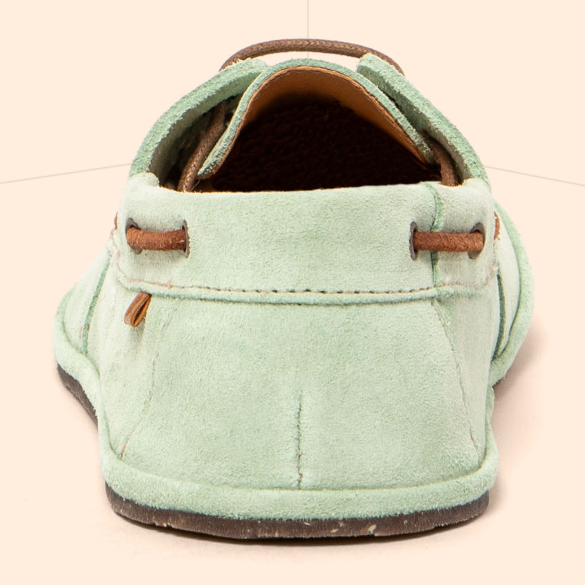 Zapatos N5675 SILK SUEDE MENTA/ BARE color Menta