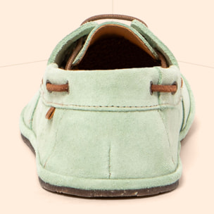 Zapatos N5675 SILK SUEDE MENTA/ BARE color Menta