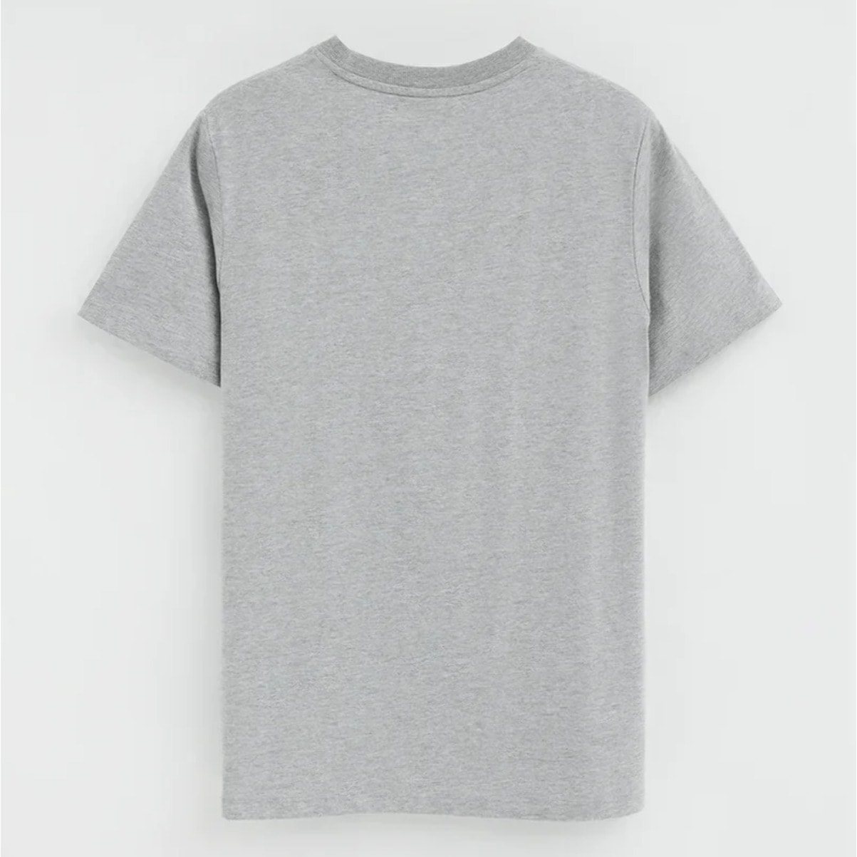 Camiseta gris vigoré de manga corta y bordado Rigby Go