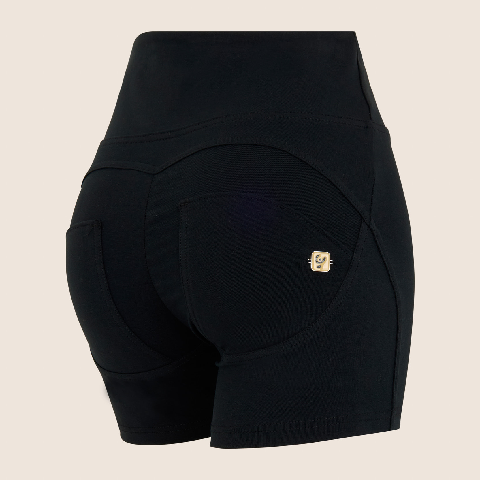Pantaloni WR.UP shorts vita alta in jersey bi-elastico