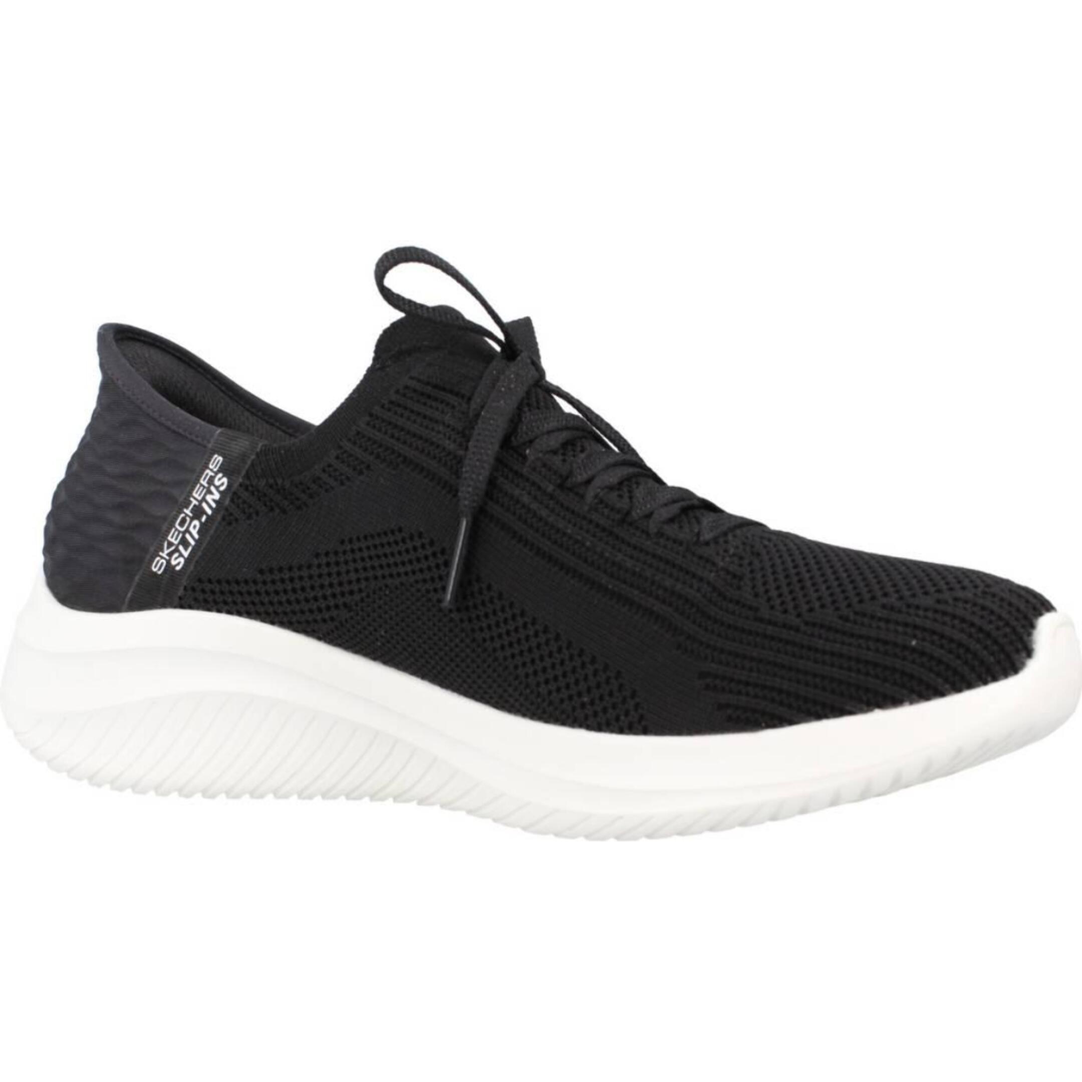 Sneakers De  Mujer Slip-ins: Ultra Flex 3.0 Tonal Stretc Negro