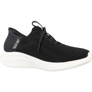 Sneakers De  Mujer Slip-ins: Ultra Flex 3.0 Tonal Stretc Negro