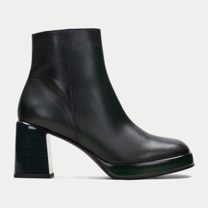 Botin Tokio Verde 7 cm