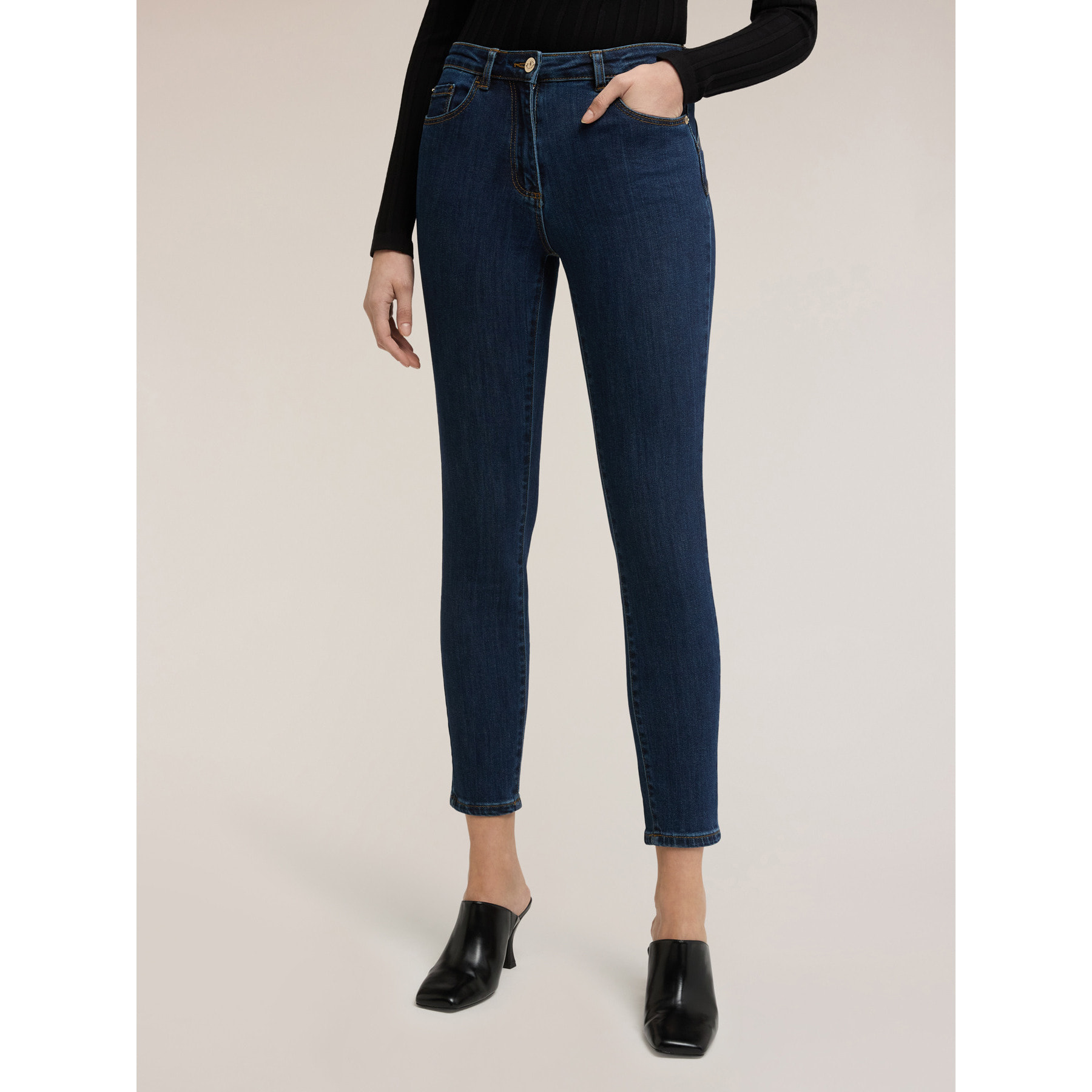 Motivi - Jeans skinny push-up Gisele - Azul