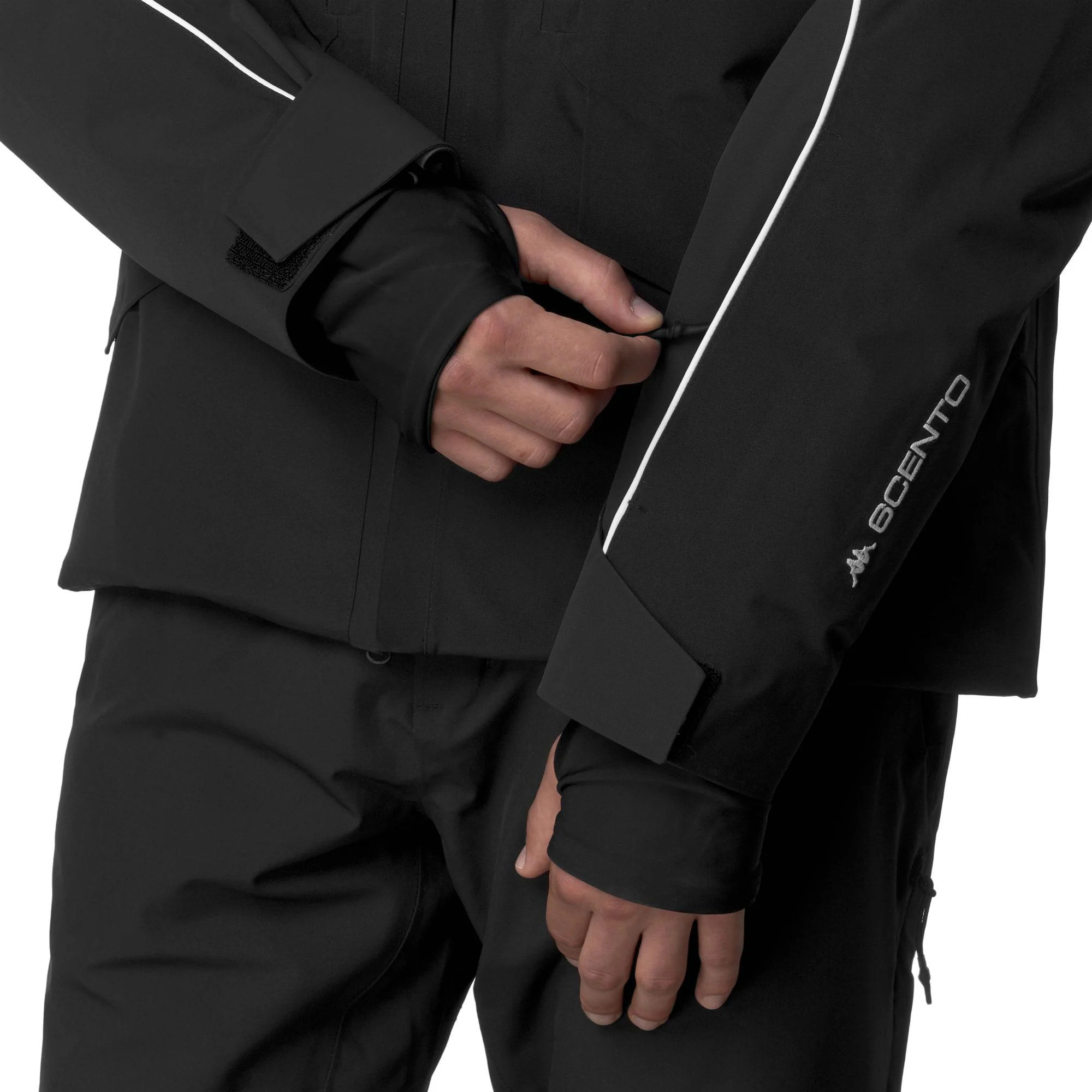 Kappa - Giacche Uomo Nero - 6Cento 602Fp Ita