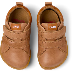 Zapatillas - CAMPER Peu Cami - Beige - Cuero liso