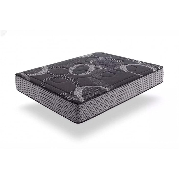 Matelas Titanium Black Multizone 26 cm - Moonia