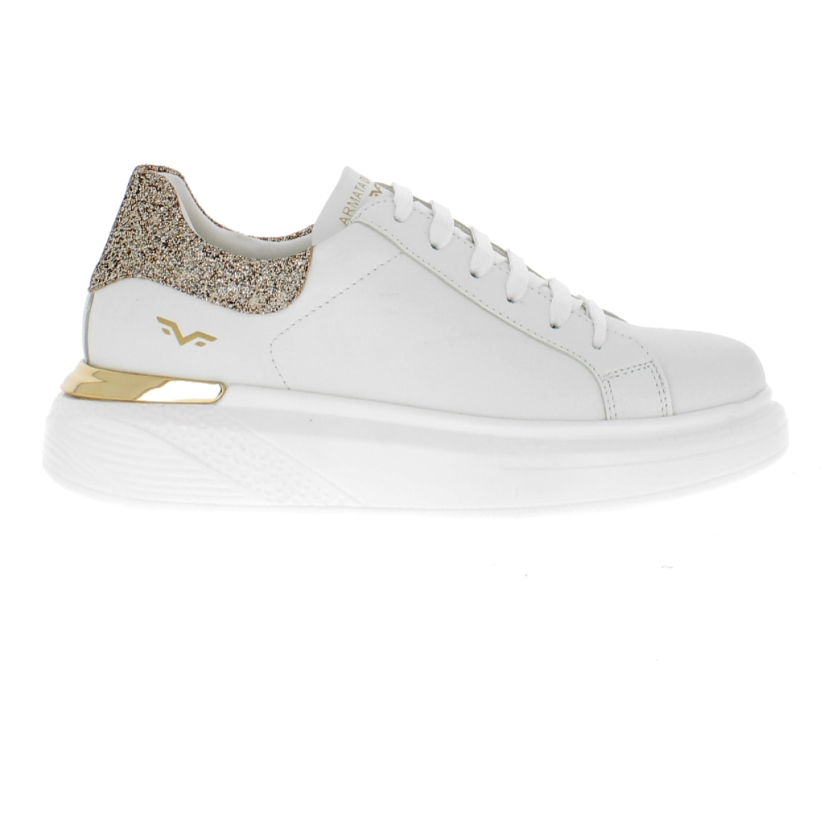 Armata di Mare Scarpe Donna Sneakers Basse AMD SS31H23 White Gold