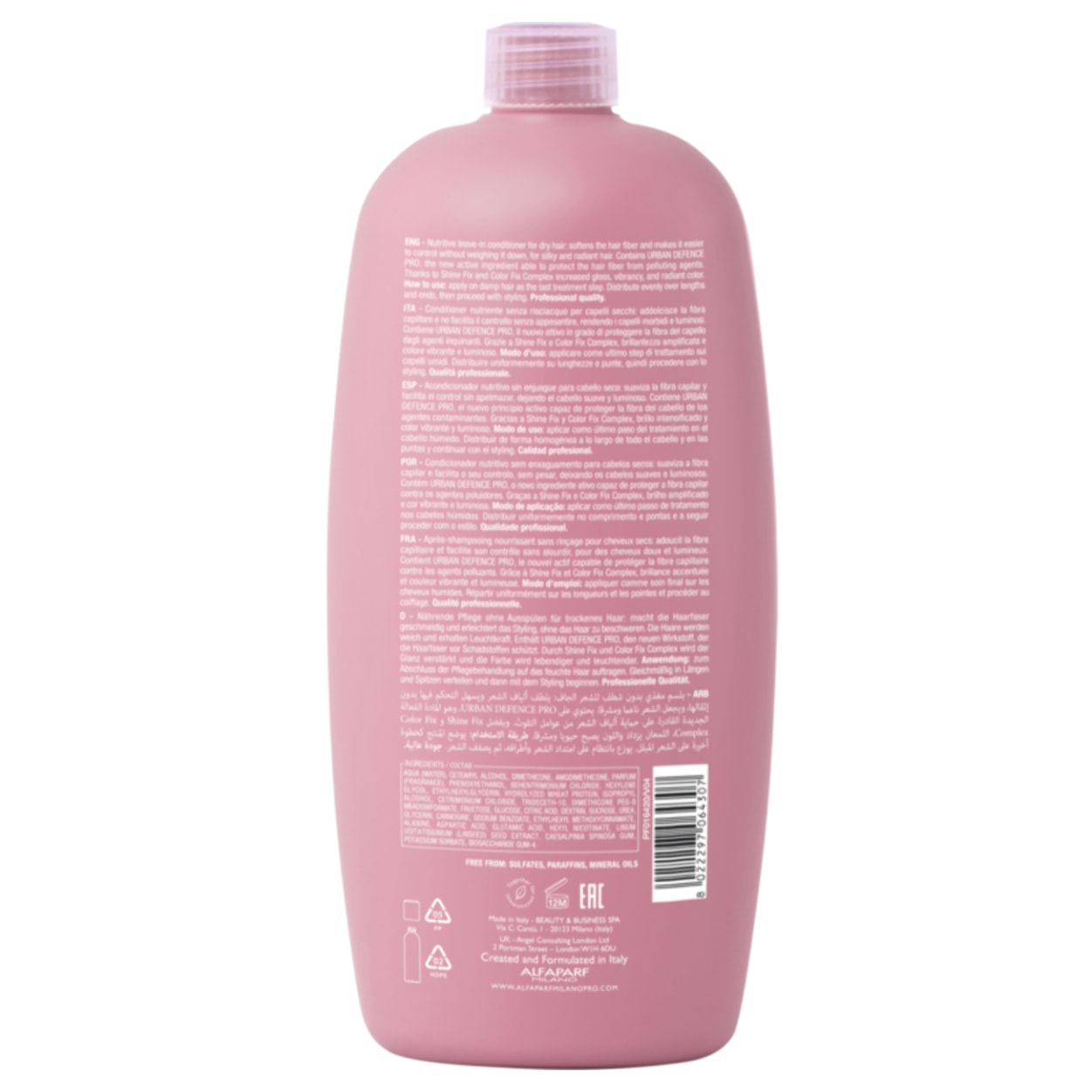 ALFAPARF MILANO Semi Di Lino Nutritive Leave-in Conditioner 1000ml