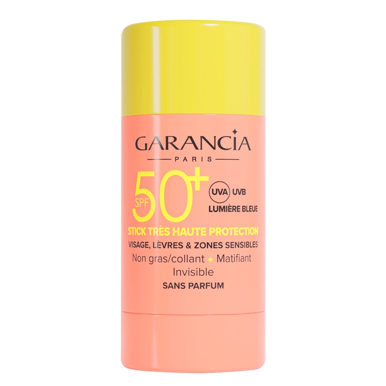 solaire - Stick Solaire Invisible SPF50+ lèvres, visage et zones sensibles 15 g