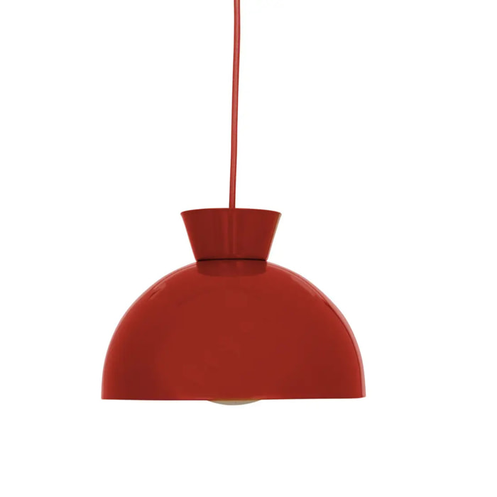 Suspension Lito ronde D.22cm terracota