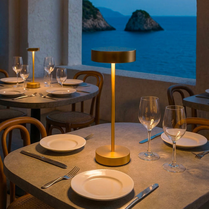 Lampe de table sans fil SANDY H33CM