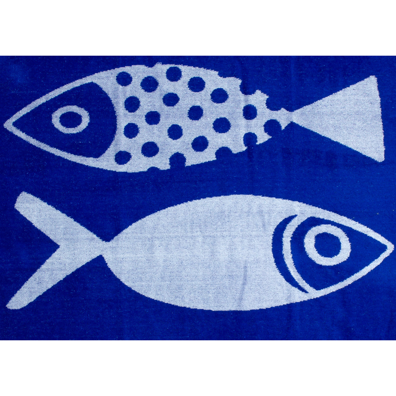 Telo Mare Spugna Jacquard Spiaggia Disegno Lipari