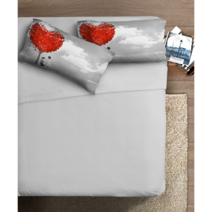 Completo letto fotografico Fine-Art IPERSAN Puro Cotone Promesse