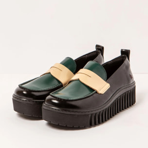 Zapatos 1530S NAPPA SHINNY BLACK-JUNGLE/BRIGHTON color Black-jungle