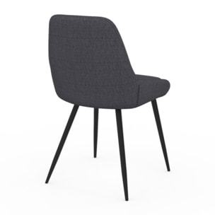 Chaises Ornella - Gris