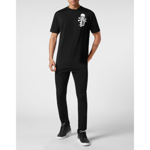 PHILIPP PLEIN T-Shirt Round Neck SKULL&BONES